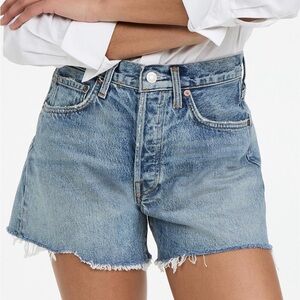 Agolde Parker Long Vintage Shorts